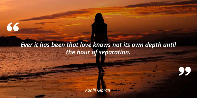 Kahlil Gibran quote